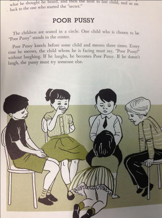 Illustration for article titled Poor Pussy Is a Real 1950s Party Game